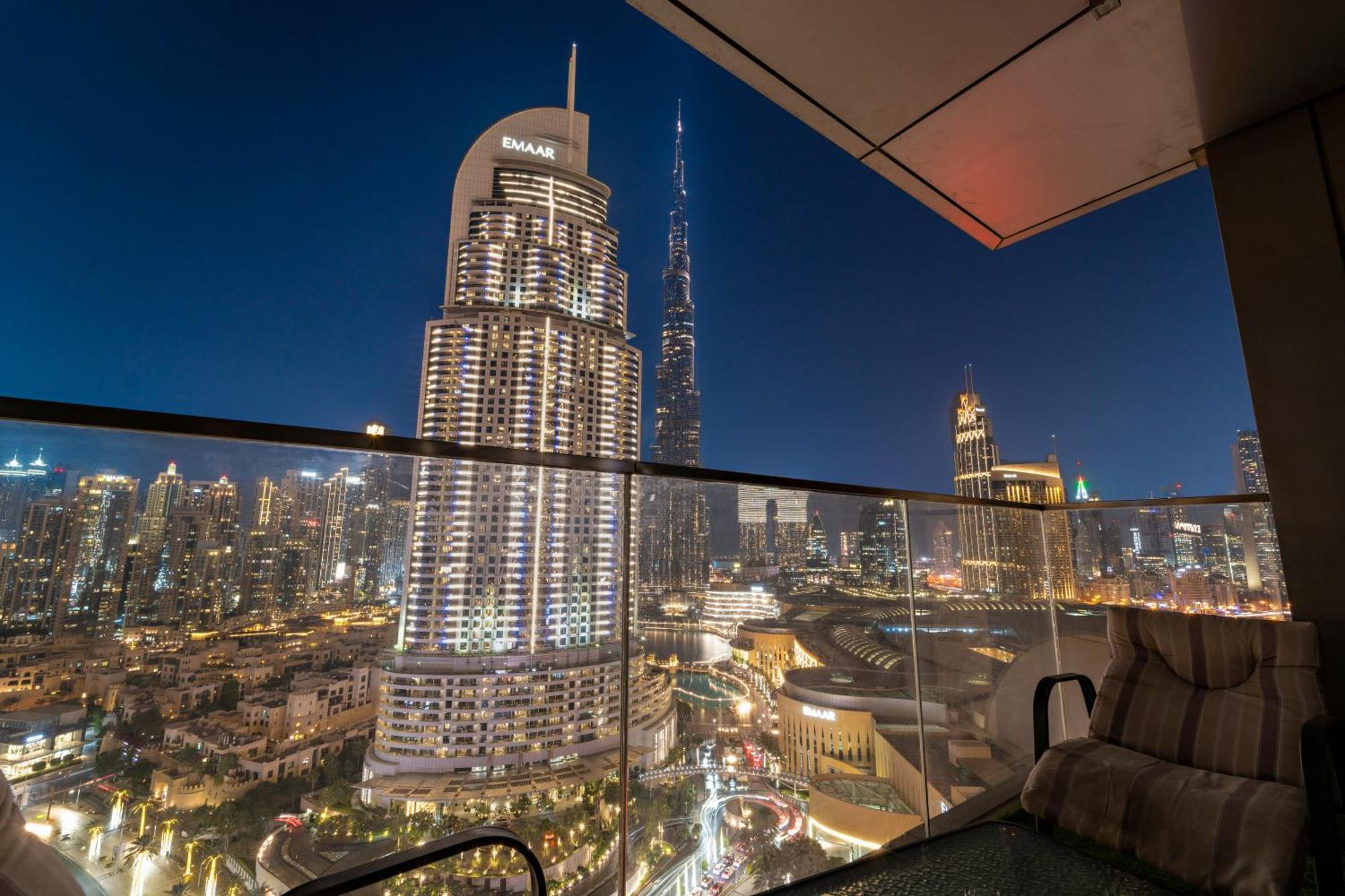 First Class 2Br With Full Burj Khalifa And Fountain View 두바이 외부 사진